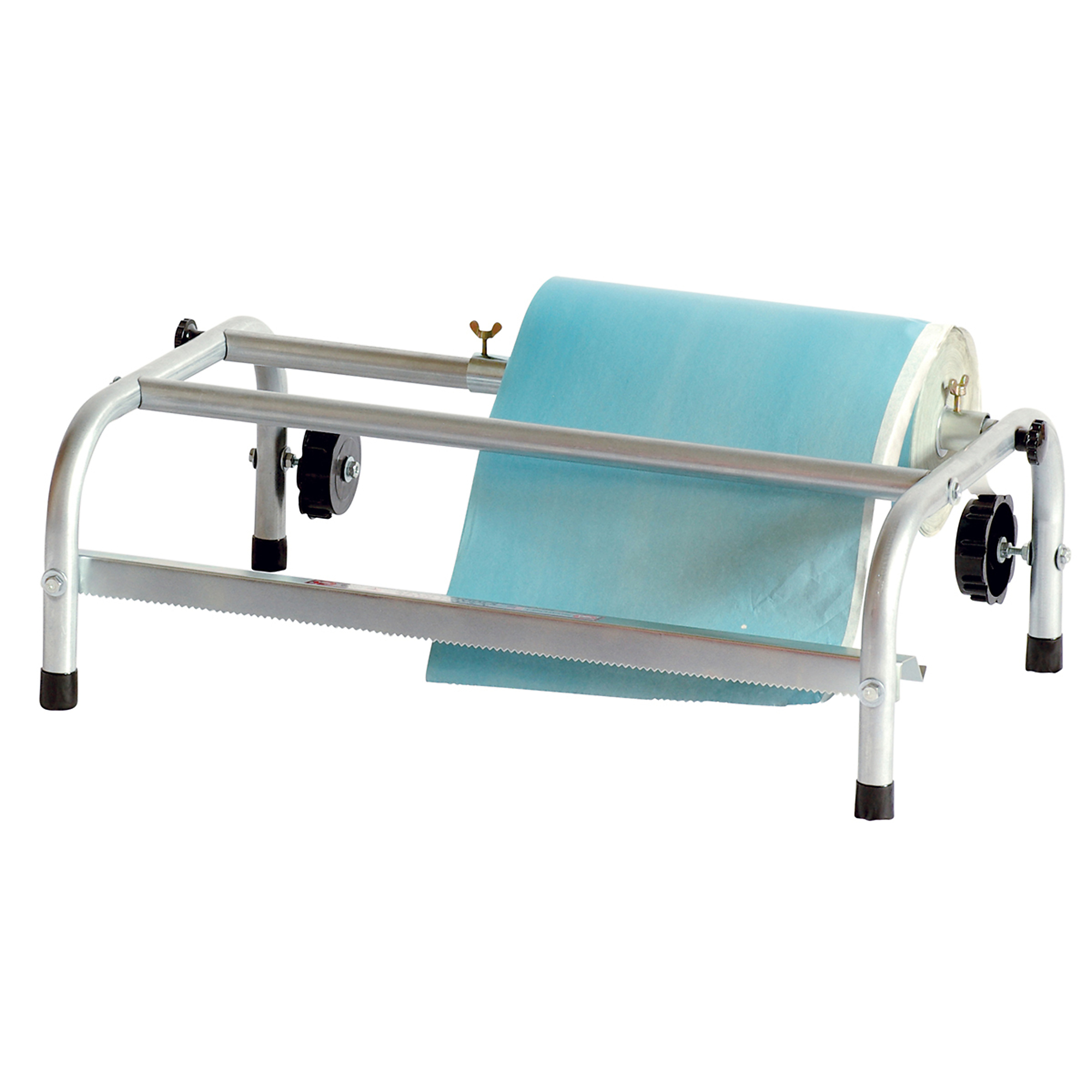 Keysco 18in masking paper dispenser — Easily aligns tape with edge of paper for autobody prep, 18in., Adjustable, Holds Up to 3 Paper Rolls, Model# 78002